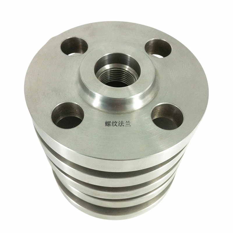 Titanium Threaded Flange